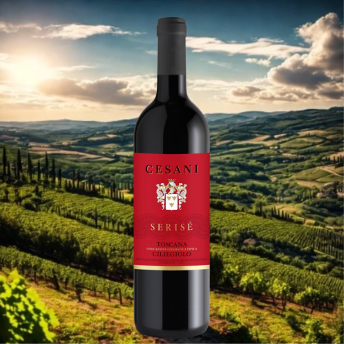 Wino Cesani ‘ROSSO TOSCANO I.G.T “ SERISE’ “