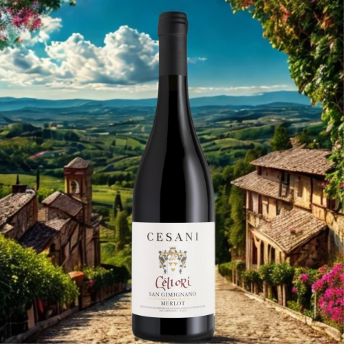 Wino Cesani SAN GIMIGNANO D.O.C. MERLOT “CELLORI”