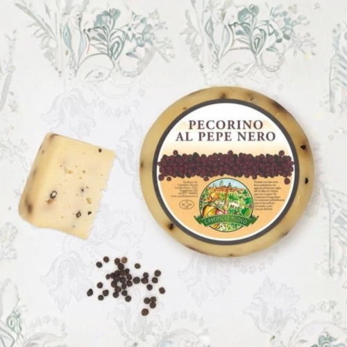 Ser Pecorino al Pepe Caseficio Nuovo – z czarnym pieprzem