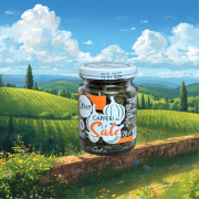 capers with salt